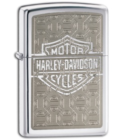 Zippo Lighter Harley Davidson Bar & Shield 28083