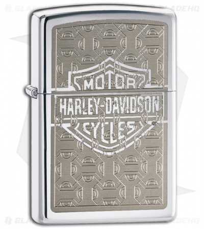 Zippo Lighter Harley Davidson Bar & Shield 28083