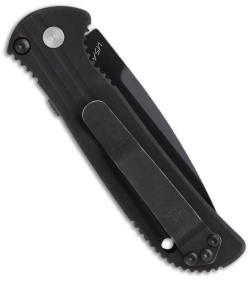 H&K Mini-Entourage Automatic Tanto Knife (2.87" Black Plain) 14751BK
