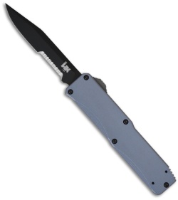 H&K Benchmade Tumult Gray OTF Automatic Knife (Black SER) Serial #1 14800SBKGRY