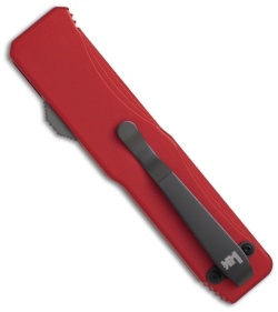 H&K Benchmade Tumult Red OTF Automatic Knife (Black SER) 14800SBKRED