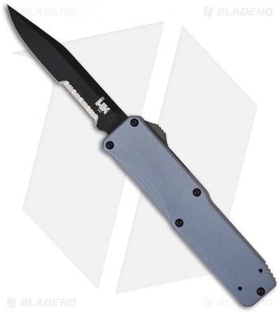 H&K Benchmade Tumult Silver OTF Automatic Knife (Black SER) 14800SBKSLV