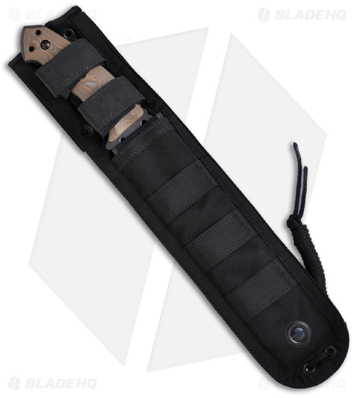 Hogue EXF01 Large Tactical Fixed Blade Knife Tan G10 Blade HQ