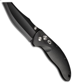 Hogue Knives EX04 Knife Warren-Cliff Black G-10 (4" Plain) 34440