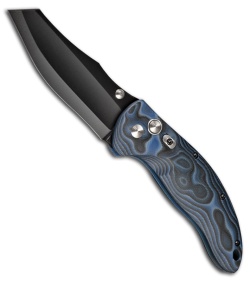 Hogue Knives EX04 Knife Warren-Cliff Blue Lava G-Mascus (4" Plain) 34443