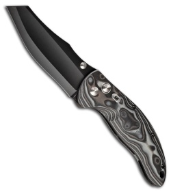 Hogue Knives EX04 Knife Warren-Cliff Black/Gray G-Mascus (4" Plain) 34449