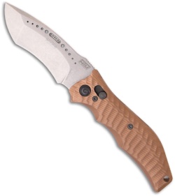 Darrel Ralph HTM-DDR Auto Gun Hammer Knife Radian Dark Earth (3.5" Stonewash)