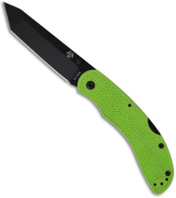 Ka-Bar ZK Kharon Zombie Killing Tanto Folding Knife (3.375" Black Plain) 5698