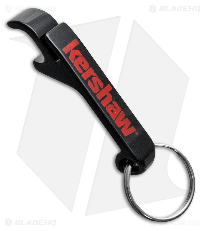 Kershaw Knives Black & Red Logo Bottle Opener Blade HQ