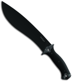 Kershaw Camp 10 Fixed Blade Knife (10" Black Plain) 1077