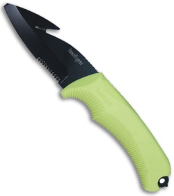 Kershaw Responder Fixed Blade Knife (Black SER) 1078YL
