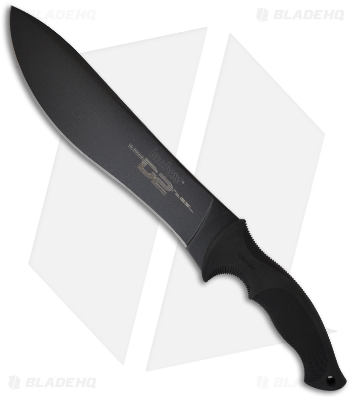 Kershaw Outcast Fixed Blade Knife 1079 (10" Black Plain) Blade HQ