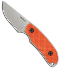 Kershaw Knives Skinning Knife Fixed Blade (2.375" Bead Blast Plain) 1080OR