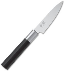 Kershaw KAI Wasabi Black Knife Set w/ Wood Block (10 Piece) WBS1010