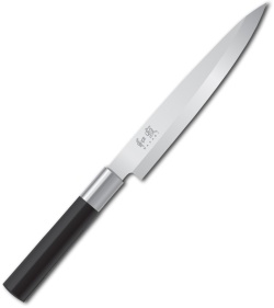Kershaw Kai Shun Wasabi Black Yanagiba 6 1/8" Kitchen Knife 6715Y