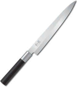 Kershaw Kai Shun Wasabi Black Yanagiba 8 1/4" Kitchen Knife 6721Y