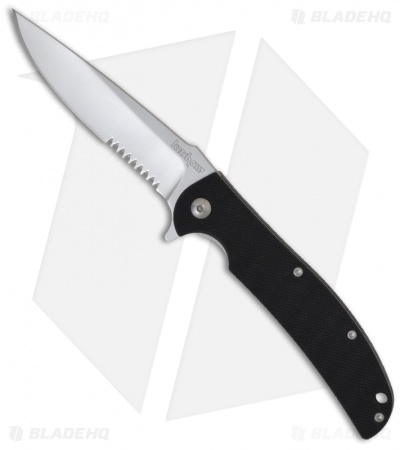 Kershaw Chill Folding Flipper Knife (3.125" Bead Blast Serr) 3410ST