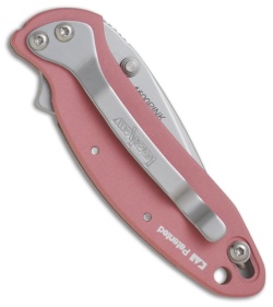 Kershaw Chive Knife - Pink (1.94" Bead Blast Plain) 1600