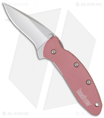 Kershaw Chive Knife - Pink (1.94" Bead Blast Plain) 1600