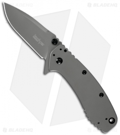 Kershaw Cryo II Spring Assisted Opening Knife (3.25" Gray) 1556TI *Preorder