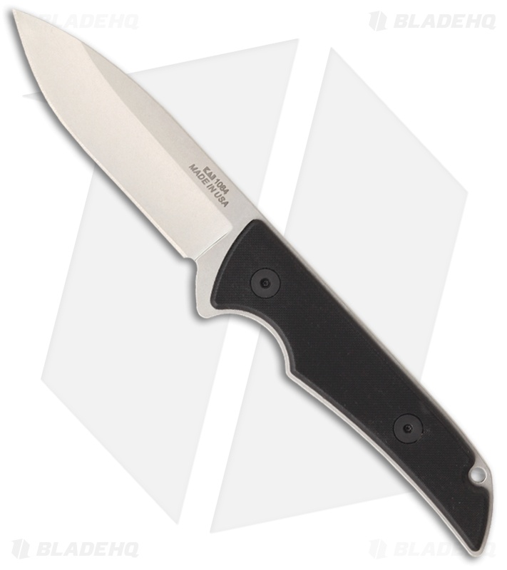 Kershaw Skyline Fixed Blade Knife Black G10 (3.125" Stonewash) 1084