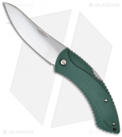 Kershaw Green Northside Hunter Knife 1090 (3.75" Satin Plain)