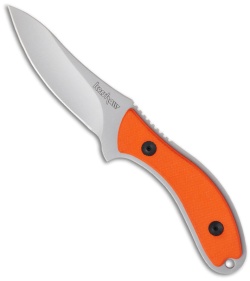 Kershaw Knives Field Knife Fixed Blade Knife (3.25" Bead Blast Pln) 1082OR