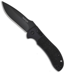 Kershaw Rogue Automatic Knife (3.9" Black Plain) 2001CKT