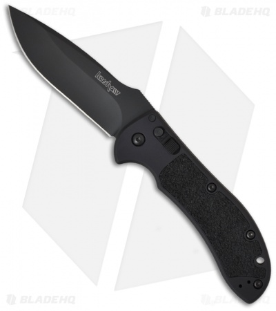 Kershaw Rogue Automatic Knife (3.9" Black Plain) 2001CKT