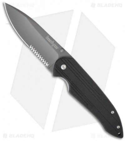 Kershaw Scamp Knife 2710ST (3.375" Black Serr)