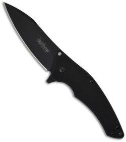 Kershaw Turbulence TG1 Assisted Opening Knife (3.25" Black Plain) 1790CKT