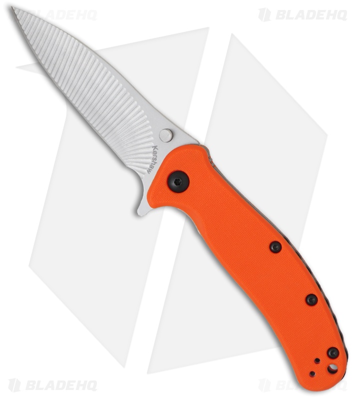 Kershaw Zing Liner Lock Knife Orange (3" Bead Blast) 1735OR Blade HQ