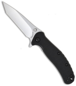 Kershaw Zing Black Tanto Knife (3" Bead Blast Plain) 1735T