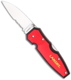 Lansky Quick Edge Knife Sharpener w/ Folding Knife LSTCS