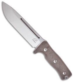 Knife Research Legion SC Fixed Blade Knife Brown G10 (6.69" Plain)