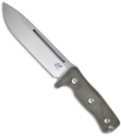 Knife Research Legion SC Fixed Blade Knife Green G10 (6.69" Plain)