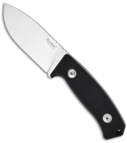 Lion Steel M2 Hunting Fixed Blade Knife MCKF G-10 (3.54" Satin Plain) M2 G10
