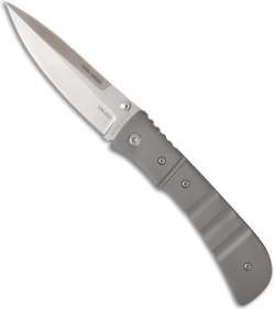 Lone Wolf Knives Tighe Pan Knife (3.5" Satin Plain) LC10000