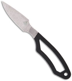 Lone Wolf Hard Way Caper Knife Fixed Blade (2.59" Satin Plain) 40034-100
