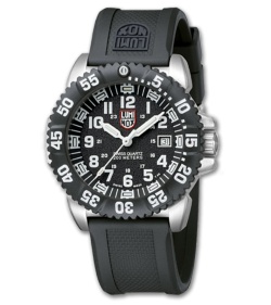 Luminox 3150 Series Steel Colormark 3151 w/ Rubber Strap (Black)
