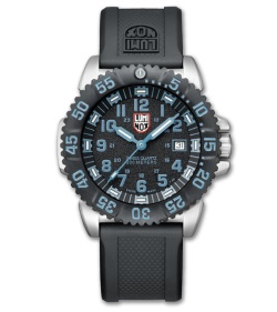 Luminox 3150 Series Steel Colormark 3153 w/ Rubber Strap (Black)