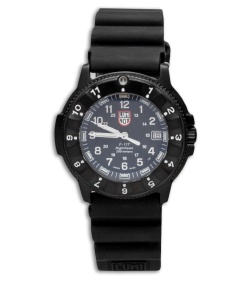 Luminox F-117 Nighthawk Flight Watch Rubber Strap (Black) 3401