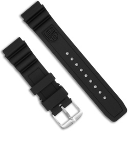 Luminox 3000 Series Replacement Band Watch Rubber Strap (Black)