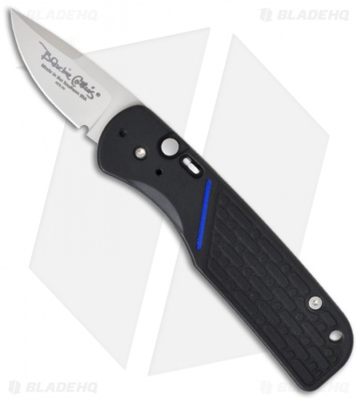 Meyerco Blackie Collins Thin Blue Line Civilian Deuce Auto Knife (1.9" Plain)