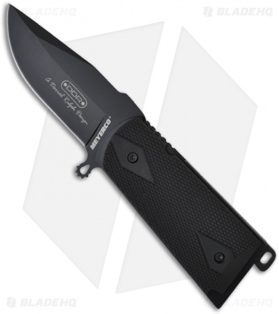 Meyerco Darrel Ralph Assisted Opening 45 Knife w/ Rubber Handle (3.8" Black)