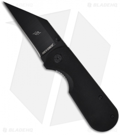 Meyerco Dirk Pinkerton Assisted Opening Wharning Knife (3" Black Plain)
