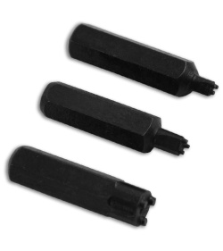 Microtech 3 Pin Flat Tri-Wing Bit Tool Set