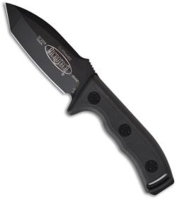 Microtech Currahee Tanto Fixed Blade Knife Black (4.5" Plain) 12/2006