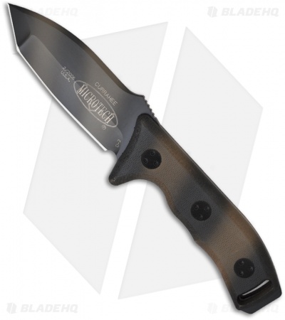 Microtech Currahee Tanto Fixed Blade Knife Tan Camo 103-16 (4.5" Plain) 02/2006