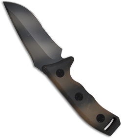 Microtech Currahee Fixed Blade Knife Tan Camo 102-17 (4.5" Serr) 02/2006